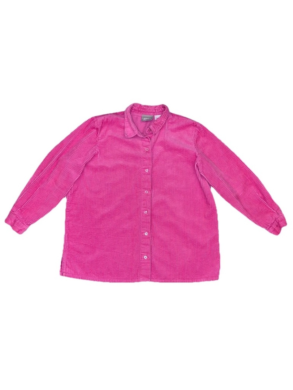 Blair Vintage Corduroy Button Down Shacket Shirt XLG